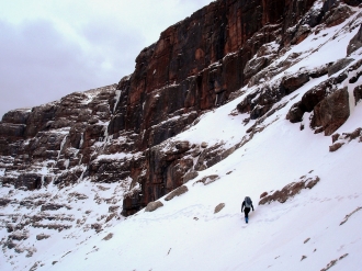 North Face of Sphinx Mountain - 11-Nov-09